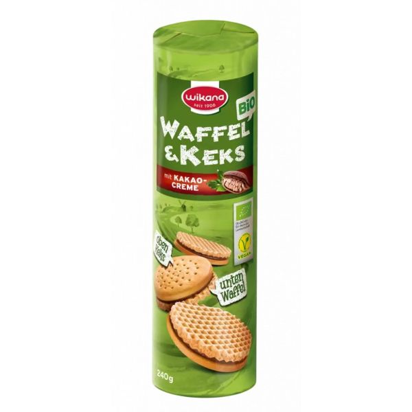 Doppelkeks - Waffel mit Kakaocreme