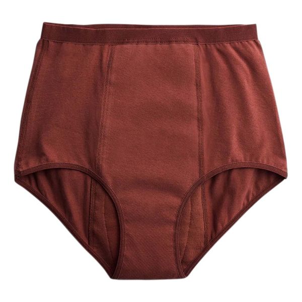 Periodenslip High Waist - Brown Größe M medium flow