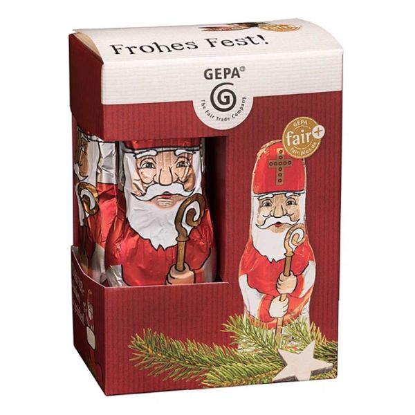 Schoko Nikolaus - Vollmilchschokolade 10er Pack 125g