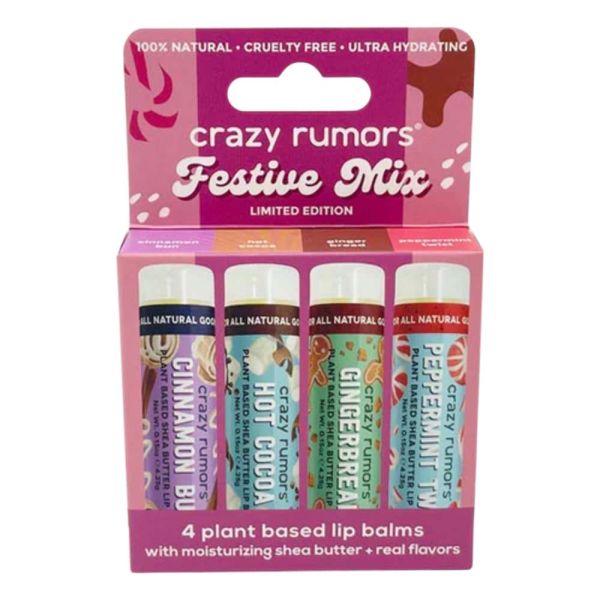 Seasonal Lipbalm - Festive Mix 4x4,25g