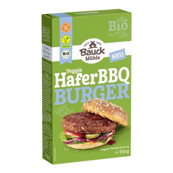 VeggieBurger Mischung - Hafer BBQ 150g