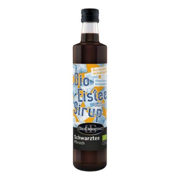 Eistee Sirup - Schwarztee Pfirsich 500ml