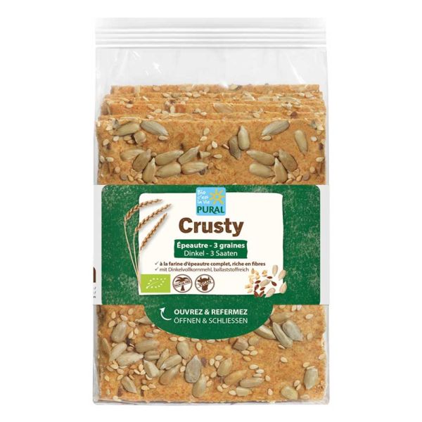 Crusty - Dinkel-3 Saaten 200g