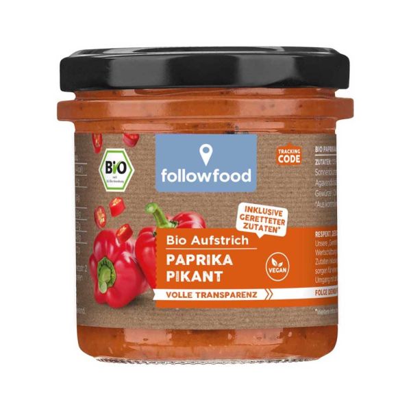 Bio-Aufstrich - Paprika pikant 135g