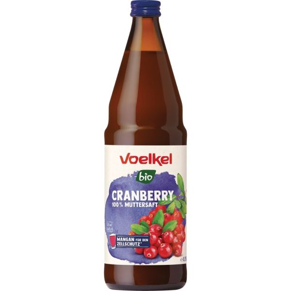 Cranberry pur Muttersaft 0,75l inkl. 15 Cent Pfand