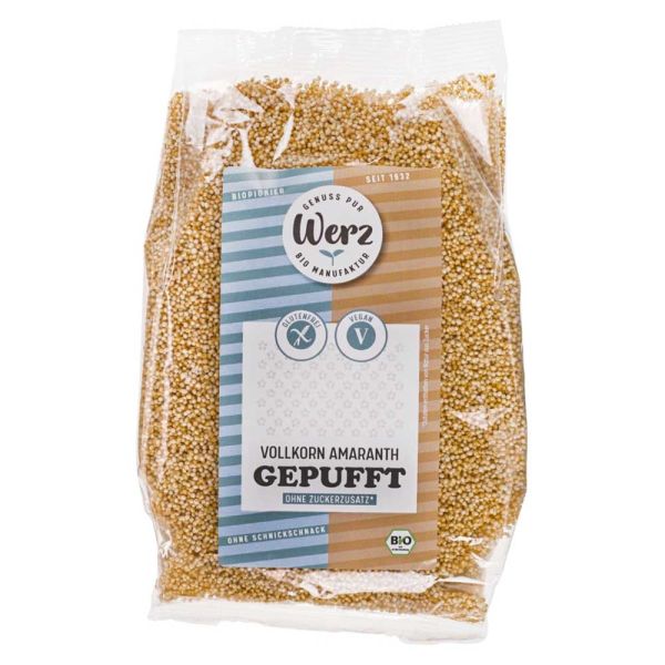 Vollkorn-Amaranth gepufft - glutenfrei 125g