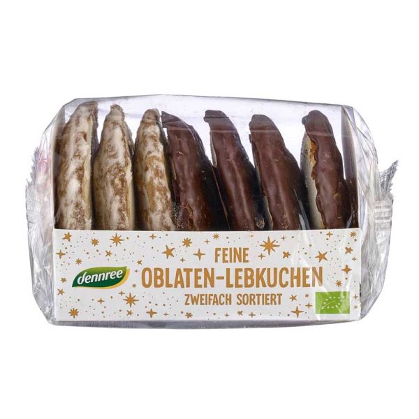 Feine Oblaten-Lebkuchen - zweifach sortiert 200g