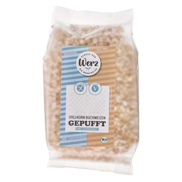 Vollkorn-Buchweizen gepufft - glutenfrei 80g