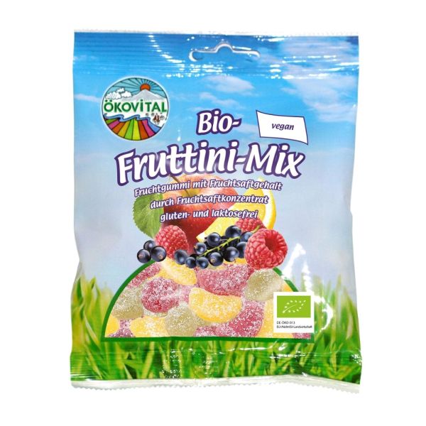 Fruttini-Mix - ohne Gelatine 100g