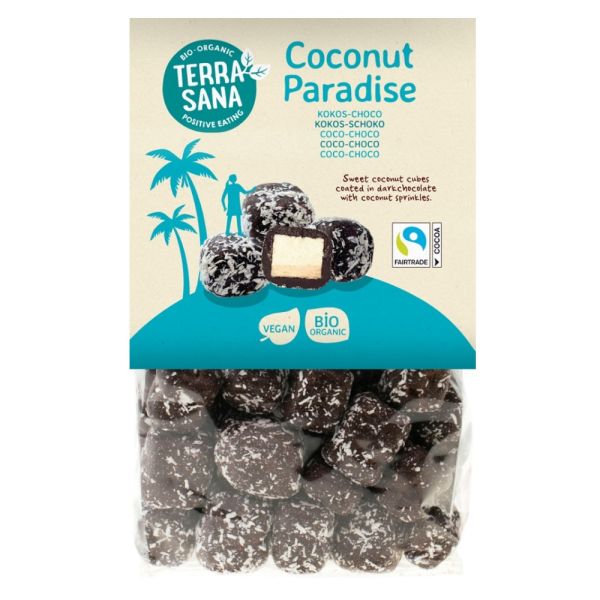 Coconut Paradise - Kokoswürfel in Schokolade 150g