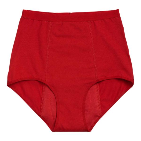 Periodenslip High Waist - Red Größe XL heavy flow