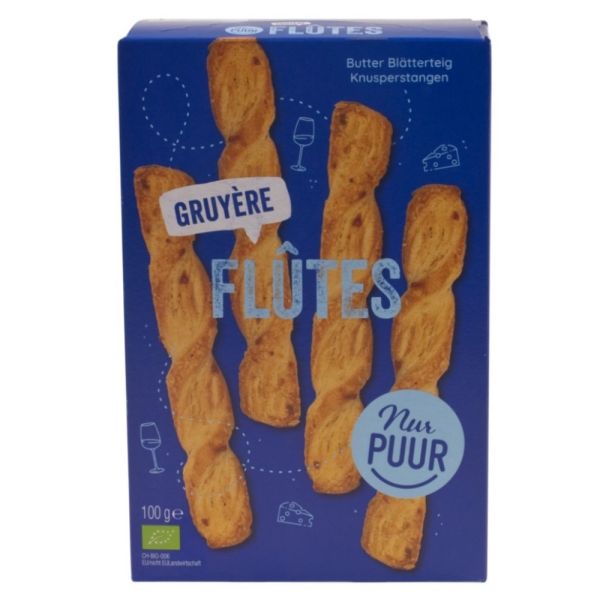 Flûtes - Gruyère 100g