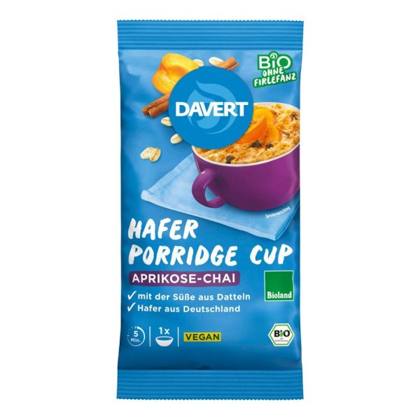 Hafer Porridge Cup - Aprikose-Chai