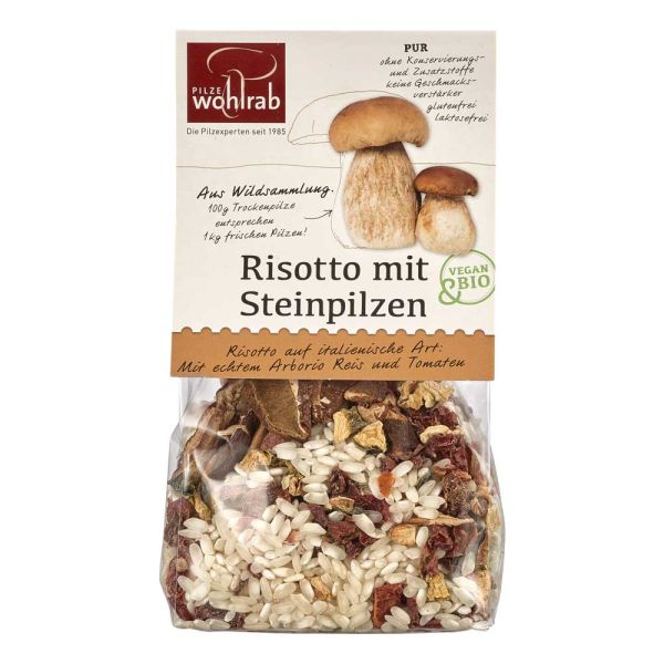 Risotto mit Steinpilzen 175g