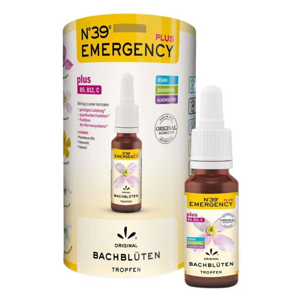 Bachblüten Tropfen N°39 - Emergency Plus 20ml