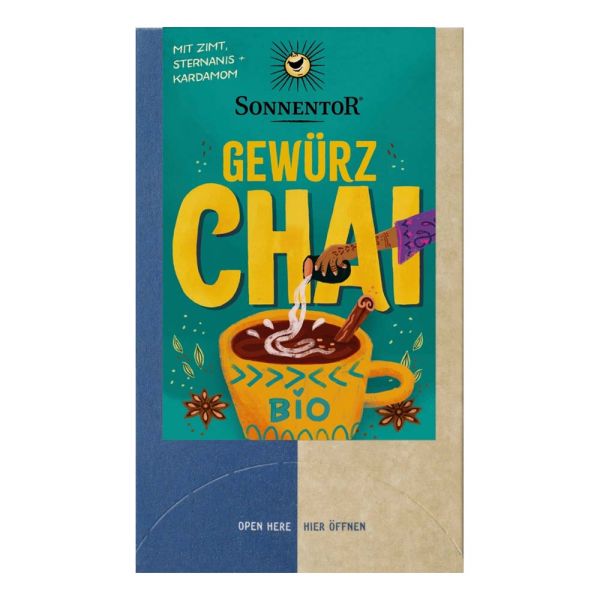 Chai - Gewürz Tee 18 Doppelkammerbeutel 32,4g