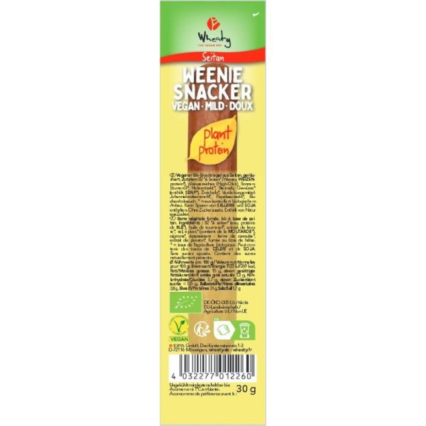 Veganer Snacker - Weenie 30g