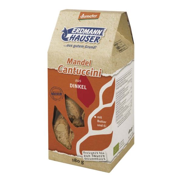 Mandel Cantuccini aus Dinkel 180g