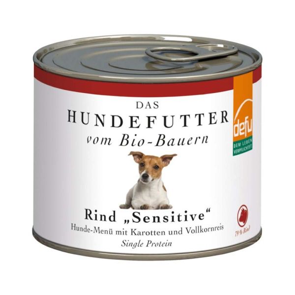 Hund Nassfutter - Rind sensitiv 200g