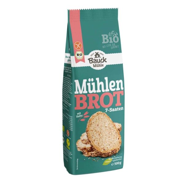 Brotbackmischung - Mühlen Brot 7-Saaten 500g