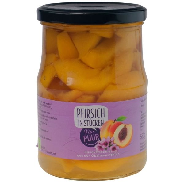 Pfirsich - in Stücken 550g