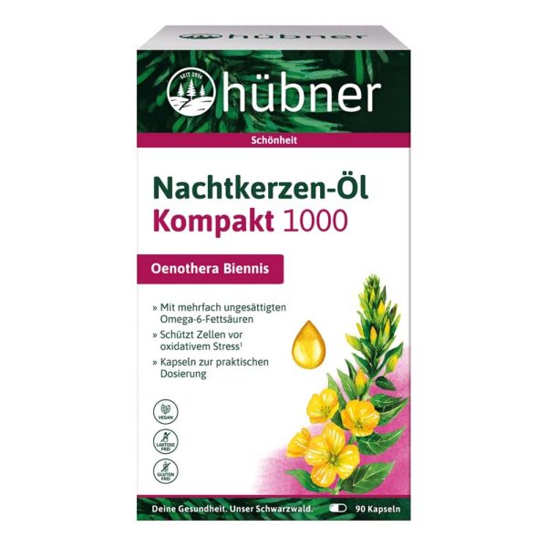 Nachtkerzen-Öl Kompakt 1000 - 90 Kapseln 124g