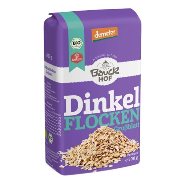 Flocken - Dinkel Großblatt 500g