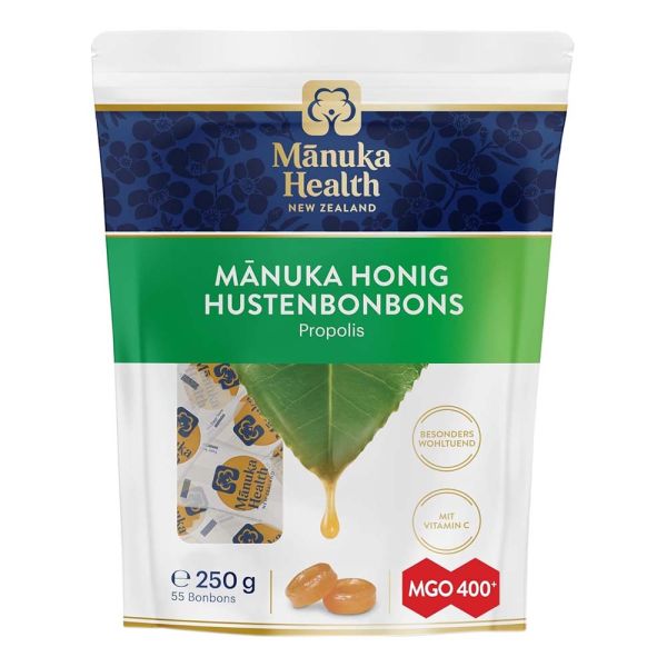 Manukahonig Hustenbonbons - MGO 400+ Propolis 250g