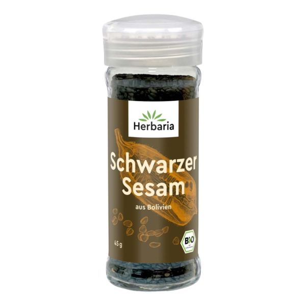 Schwarzer Sesam - Gewürzstreuer 45g