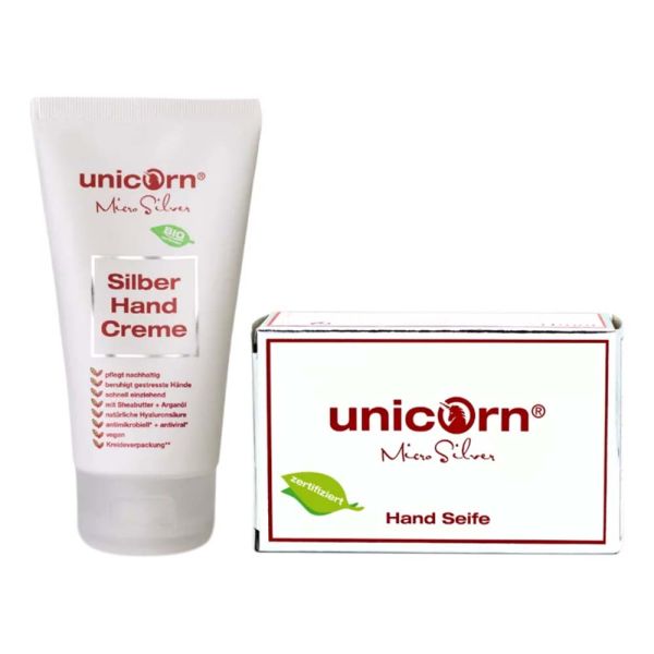 Micro Silver - Handseife &amp; Handcreme