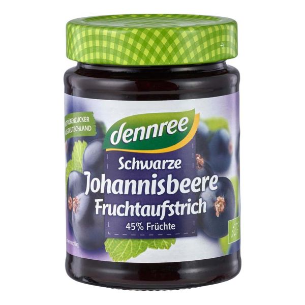 Fruchtaufstrich - Schwarze Johannisbeere 340g