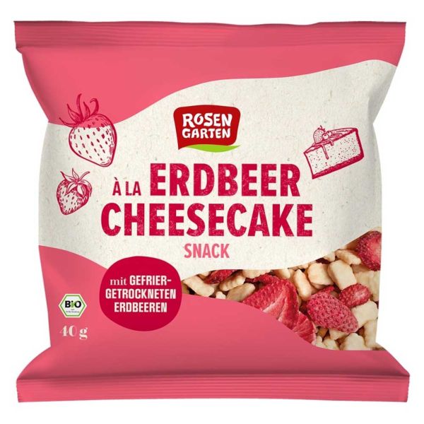 Erdbeer Cheesecake Snack