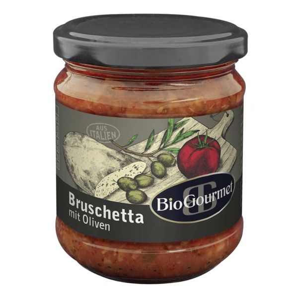 Bruschetta mit Oliven 200g