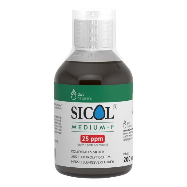 Sicol medium F 25ppm 200ml