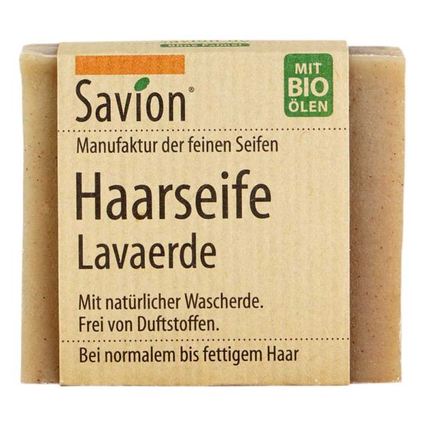 Haarseife - Lavaerde 85g