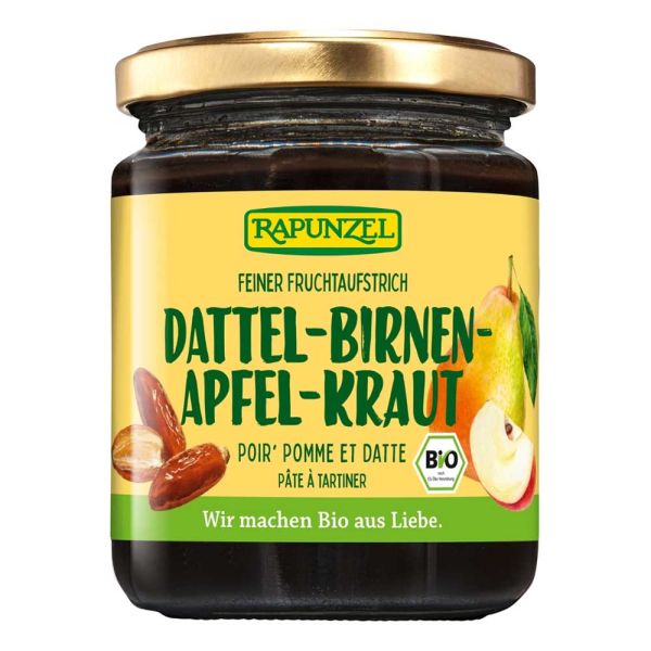 Fruchtaufstrich - Dattel-Birnen-Apfel-Kraut 300g