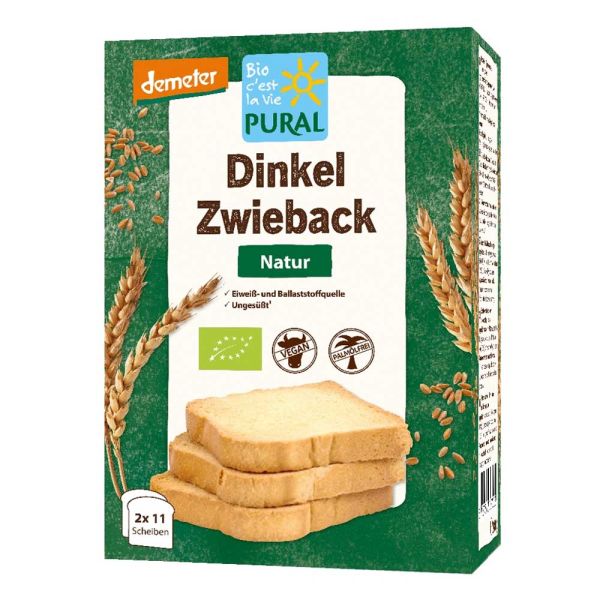 Dinkel Zwieback 200g