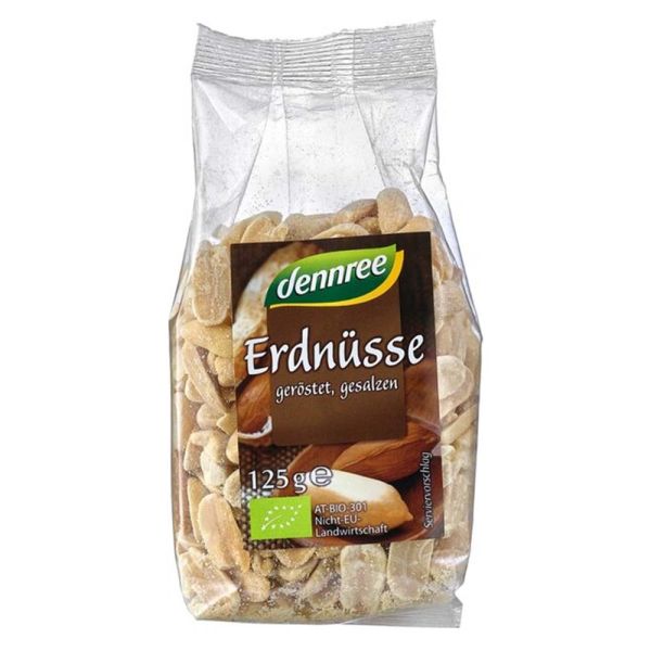 Erdnüsse - geröstet &amp; gesalzen 125g