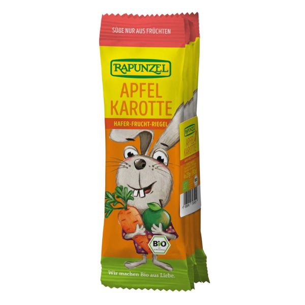 Kinder Hafer-Frucht-Riegel - Apfel-Karotte 4er-Pack 92g