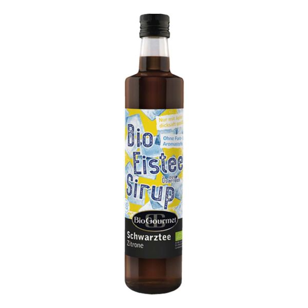 Eistee Sirup - Schwarztee Zitrone 500ml