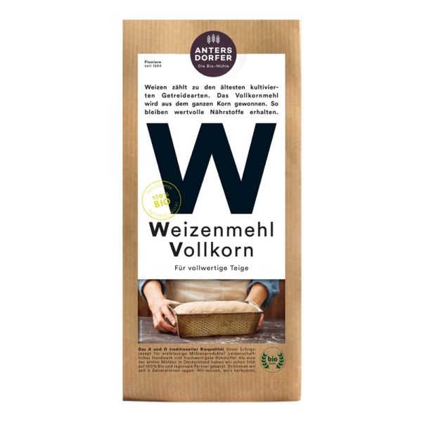 W - Weizenmehl Vollkorn 1kg