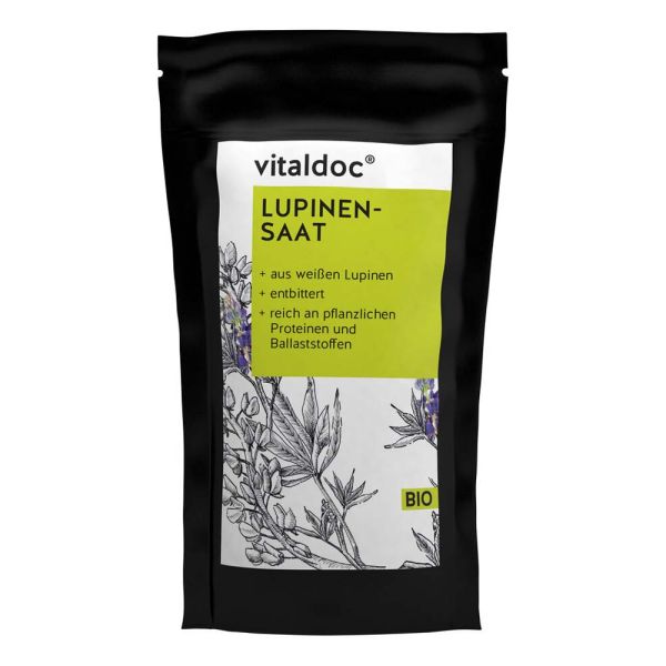 Bio Lupinen - Saat aus weißen Lupinen 350g