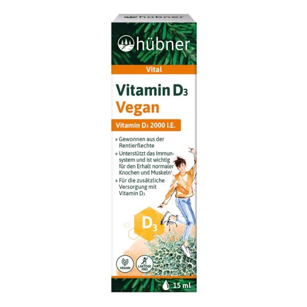 Vitamin D3 Tropfen Vegan 15ml