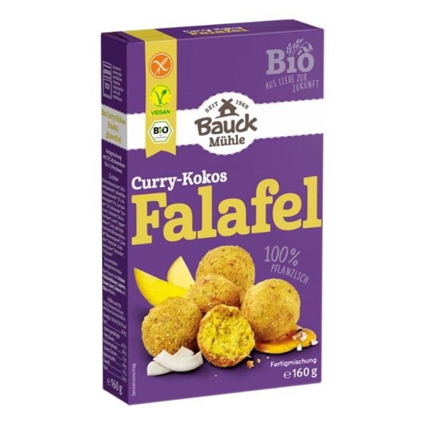 Falafel Fertigmischung - Curry-Kokos 160g