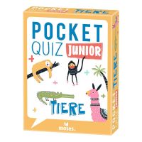 Spiel - Pocket Quiz Junior Tiere