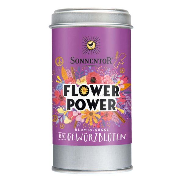 Blütengewürzmischung - Flower Power Dose 40g