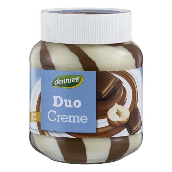 Milch- &amp; Nuss Nougat Duo Creme 400g