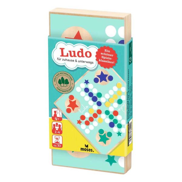 Spiel - Ludo für zuhause &amp; unterwegs