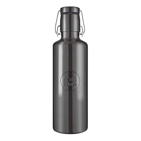 Steel Bottle - light Black 0,75l