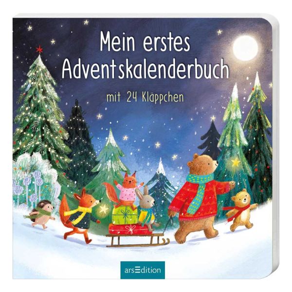 Buch - Mein erstes Adventskalenderbuch mit 24 Kläppchen